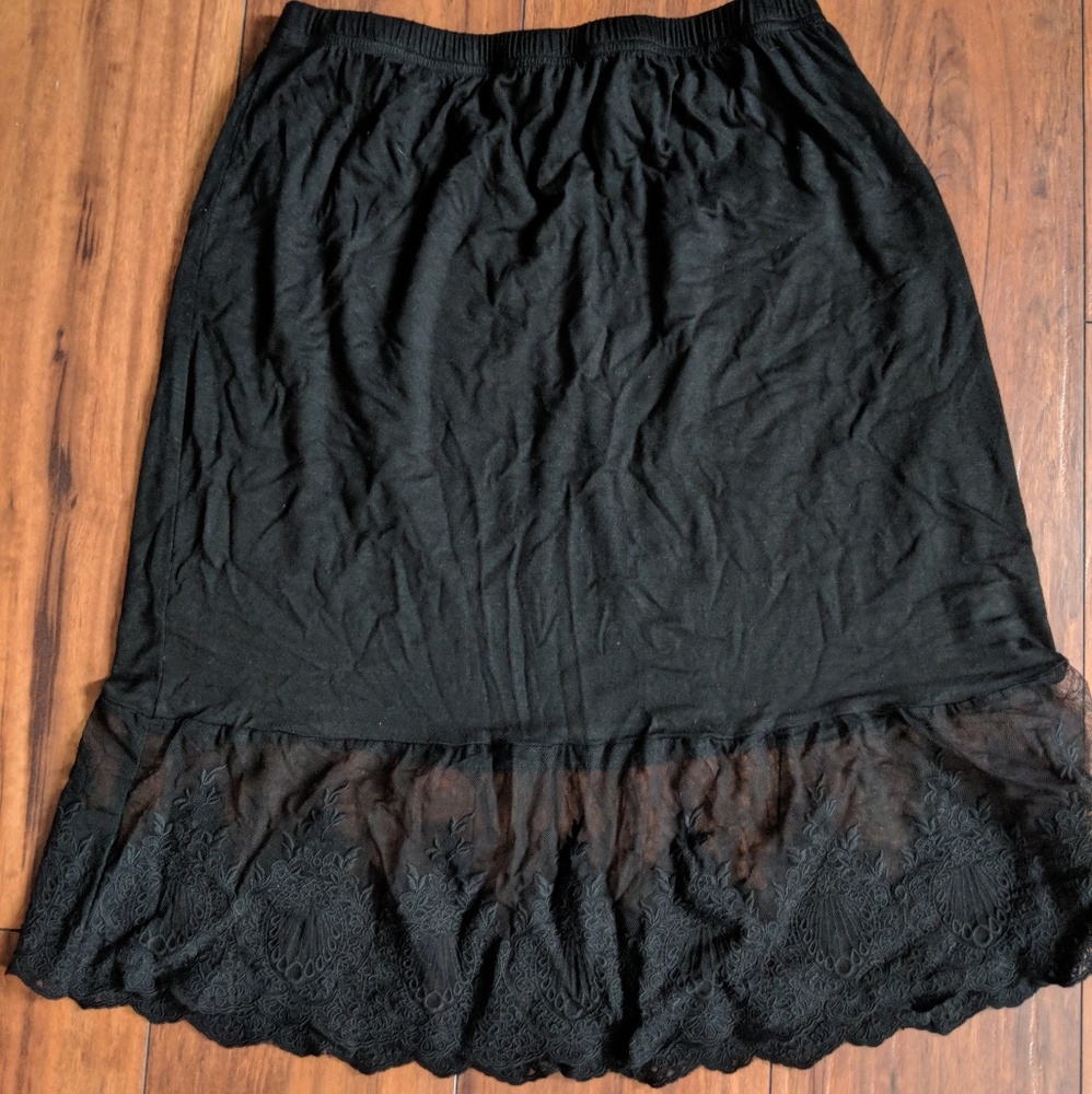 Dress/skirt extender